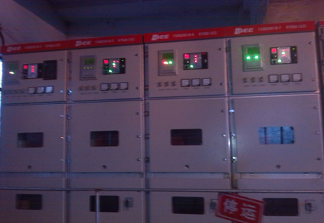 改造后开关柜图 高压软起在水泵上的应用-窑街煤电集团1850水泵房(图2)